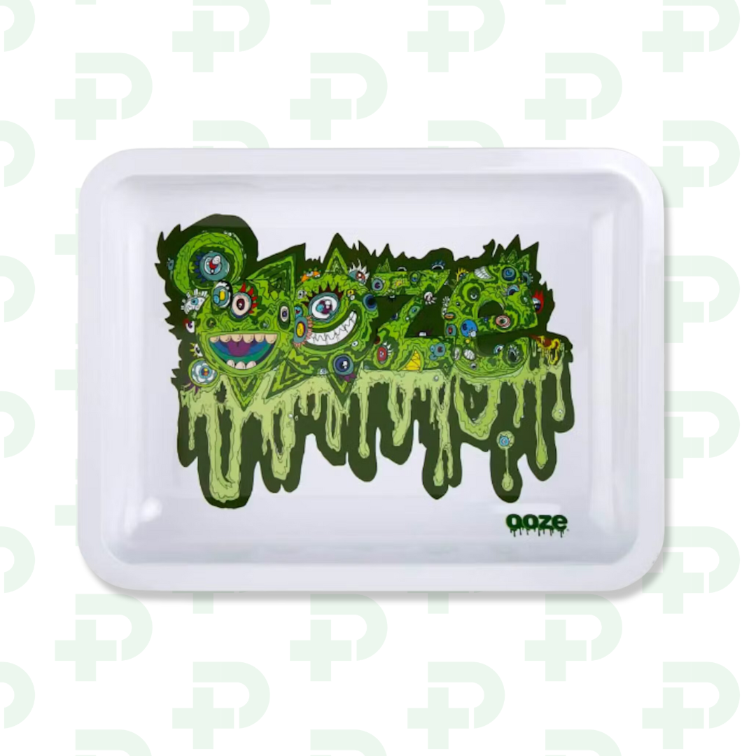 Photograph of product: Ooze Glass Rolling Tray - Oozemosis Small