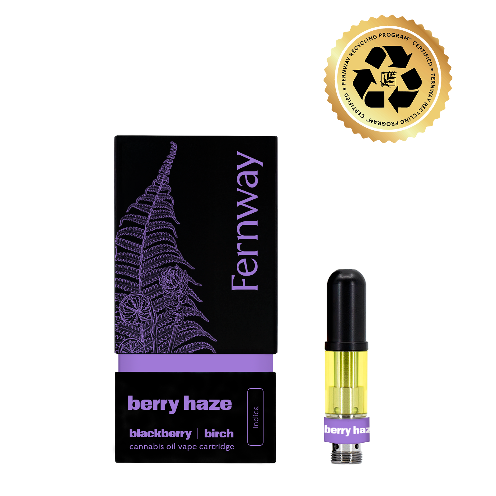 Photograph of product: Fernway Berry Haze (I) Cartridge 0.5g