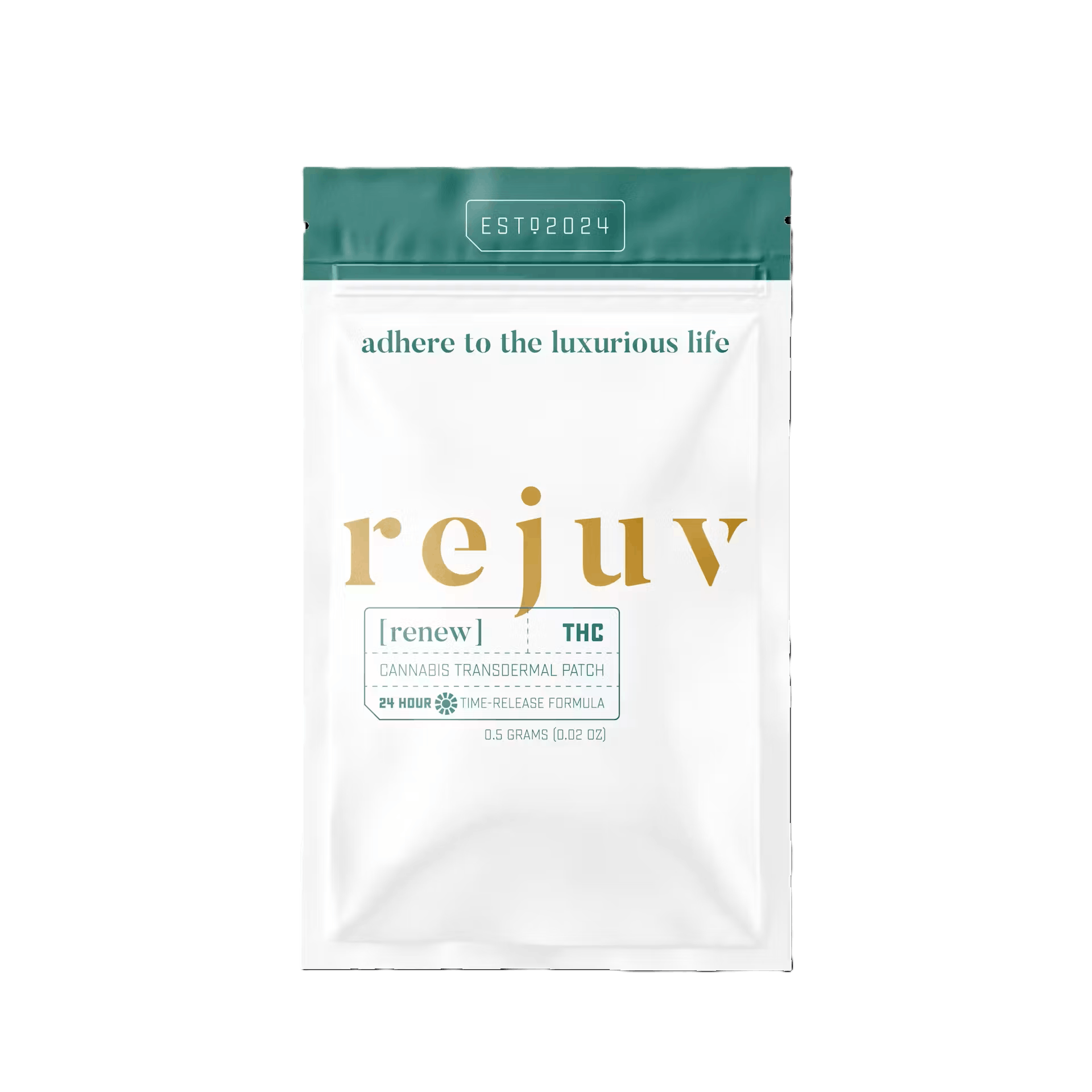 Photograph of product: Rejuv Relieve RSO TH-oui Transdermal Patch