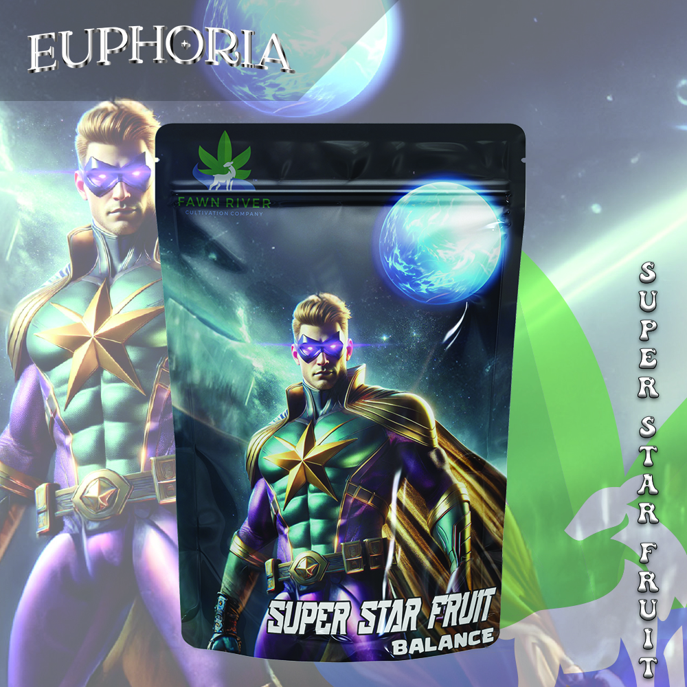 Photograph of product: Super Star Fruit - Euphoria - Pre-Package Flower (28g)