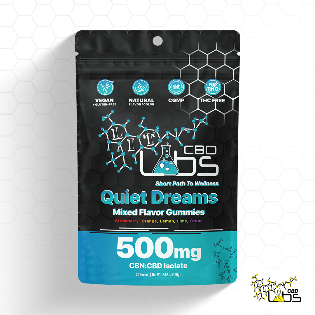 Photograph of product: Mixed Flavor | 500MG CBN:CBD Isolate Gummies