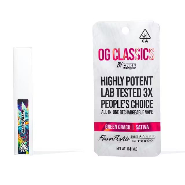 Photograph of product: Green Crack og classics 1g - 