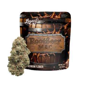 Photograph of product: Flower - Legacy - Root Beer MAC smalls (H) - 7g