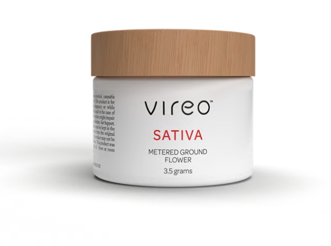 Photograph of product: Vireo Critical Kali Mist Ground Flower - 3.5g