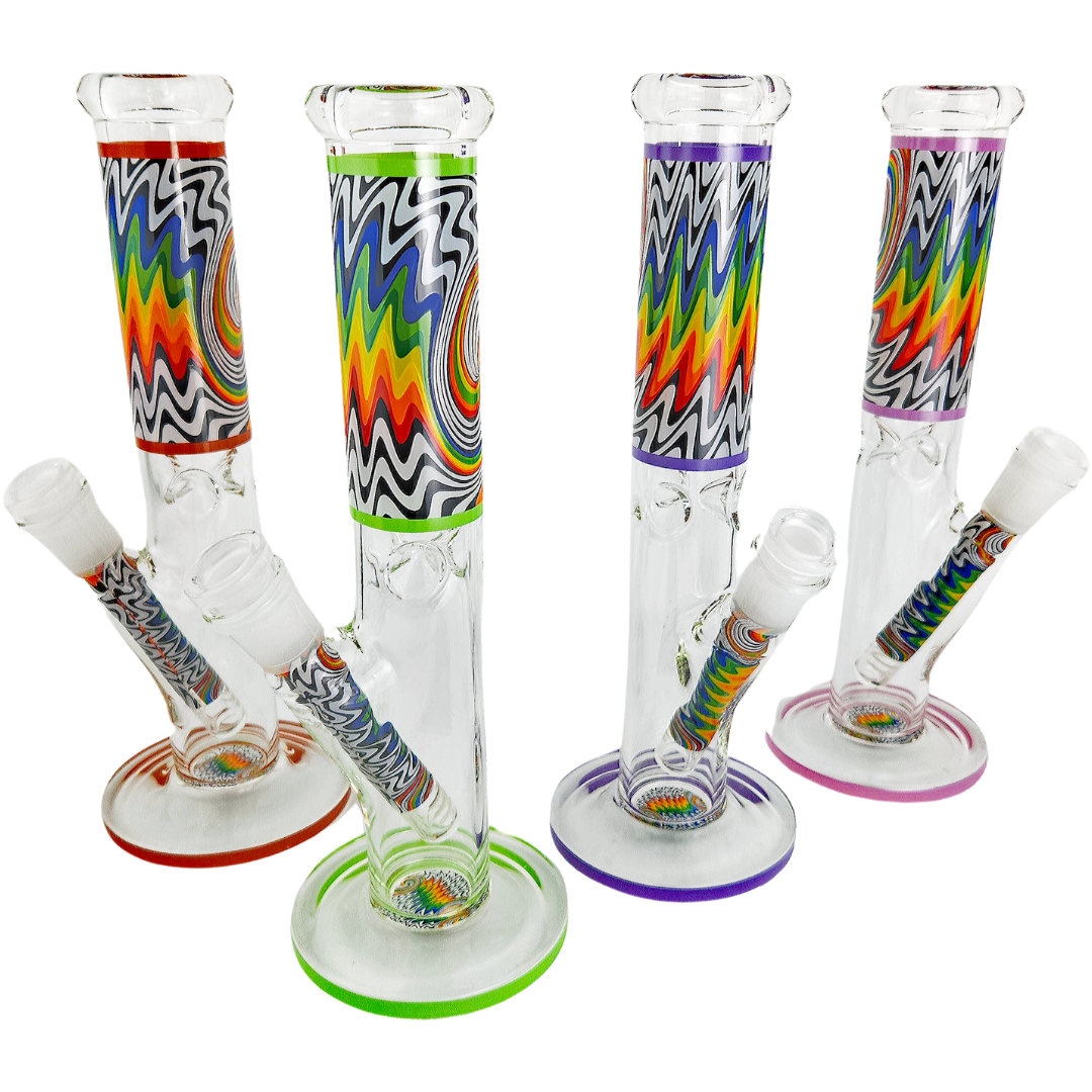 Photograph of product: 10" Color Swirl Bong