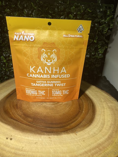 Photograph of product: TANGERINE TWIST - NANO GUMMY - 