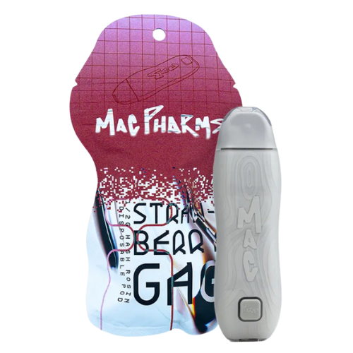 Photograph of product: Mac Pharms Strawberry Gag au chocolat Rosin Disposable Vape 0.5g