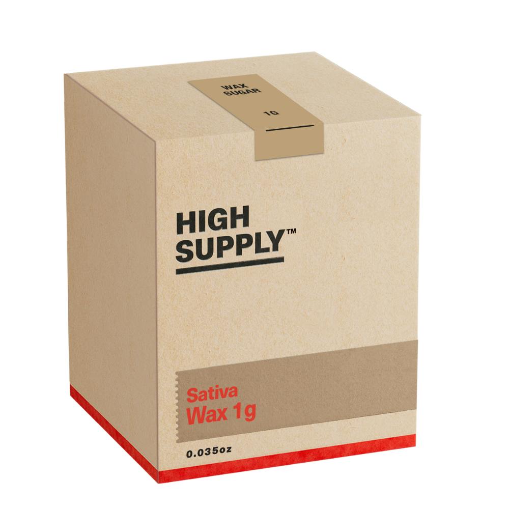 Photograph of product: HIGH SUPPLY Sugar Wax 1g: Papaya Eclipse