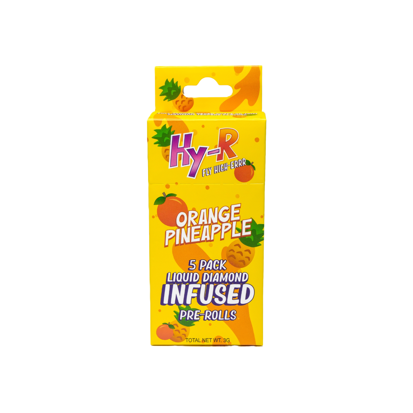 Photograph of product: HY-R | ORANGE PINEAPPLE | INFUSED | 5PK