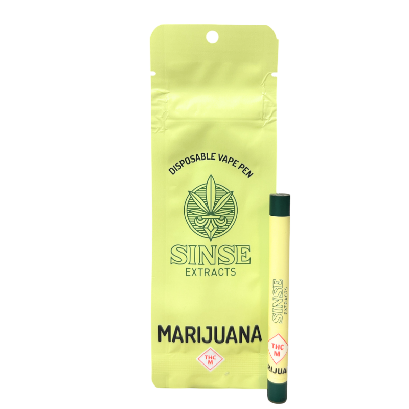 Photograph of product: Durban Poison - Sinse - 0.5g Disposable Vape Pen