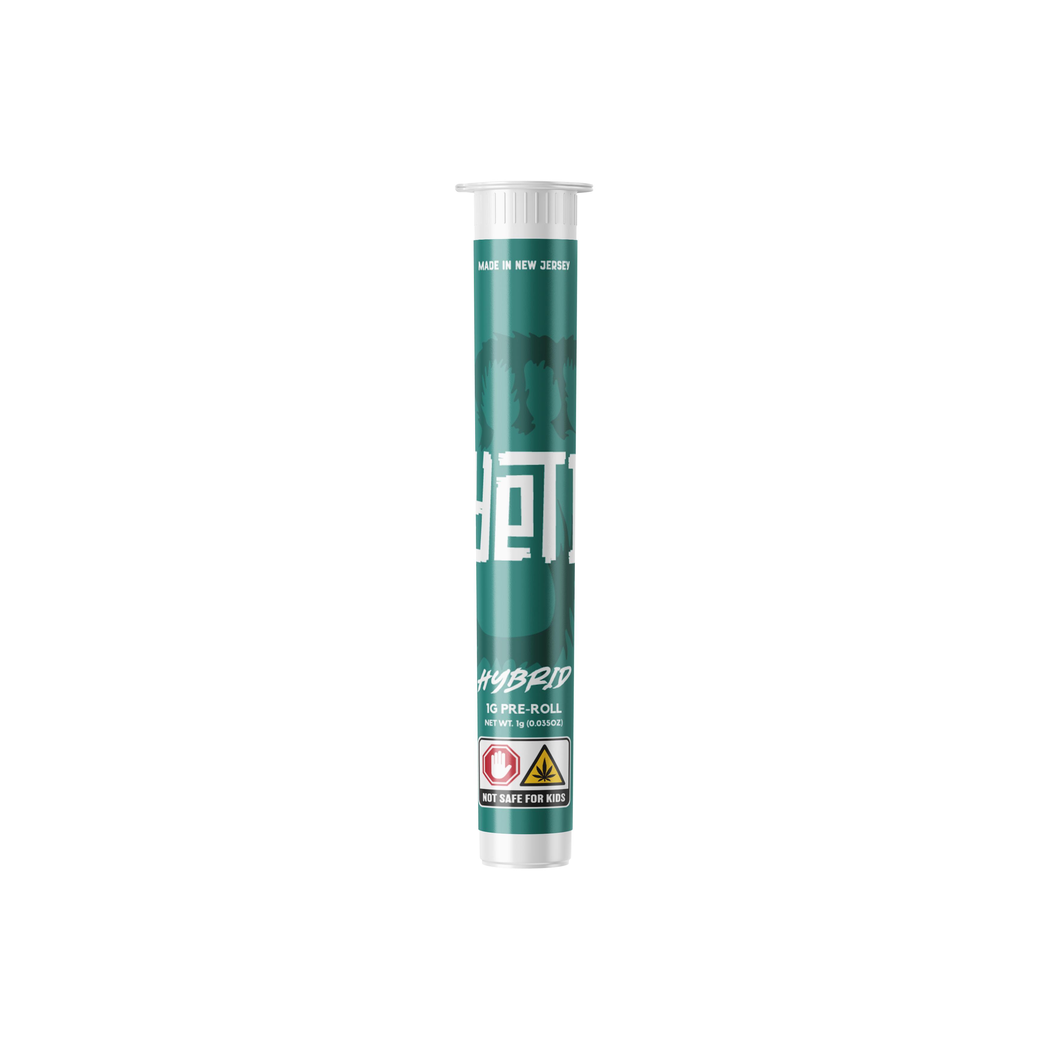 Photograph of product: Yeti | White Runtz | 1g Pre-Roll