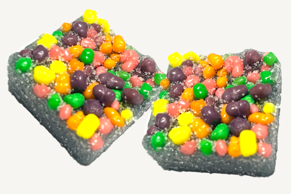 Photograph of product: Space Chunk | Sleep | RSO Gummy | 1:1 CBN:TH-oui 2pk 100mg