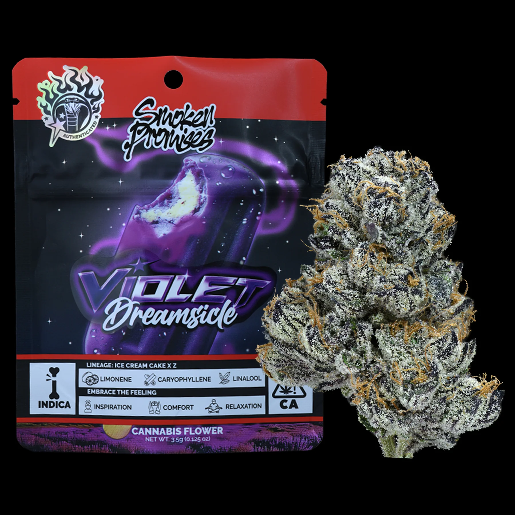 Photograph of product: Violet Dreamcicle - 3.5g