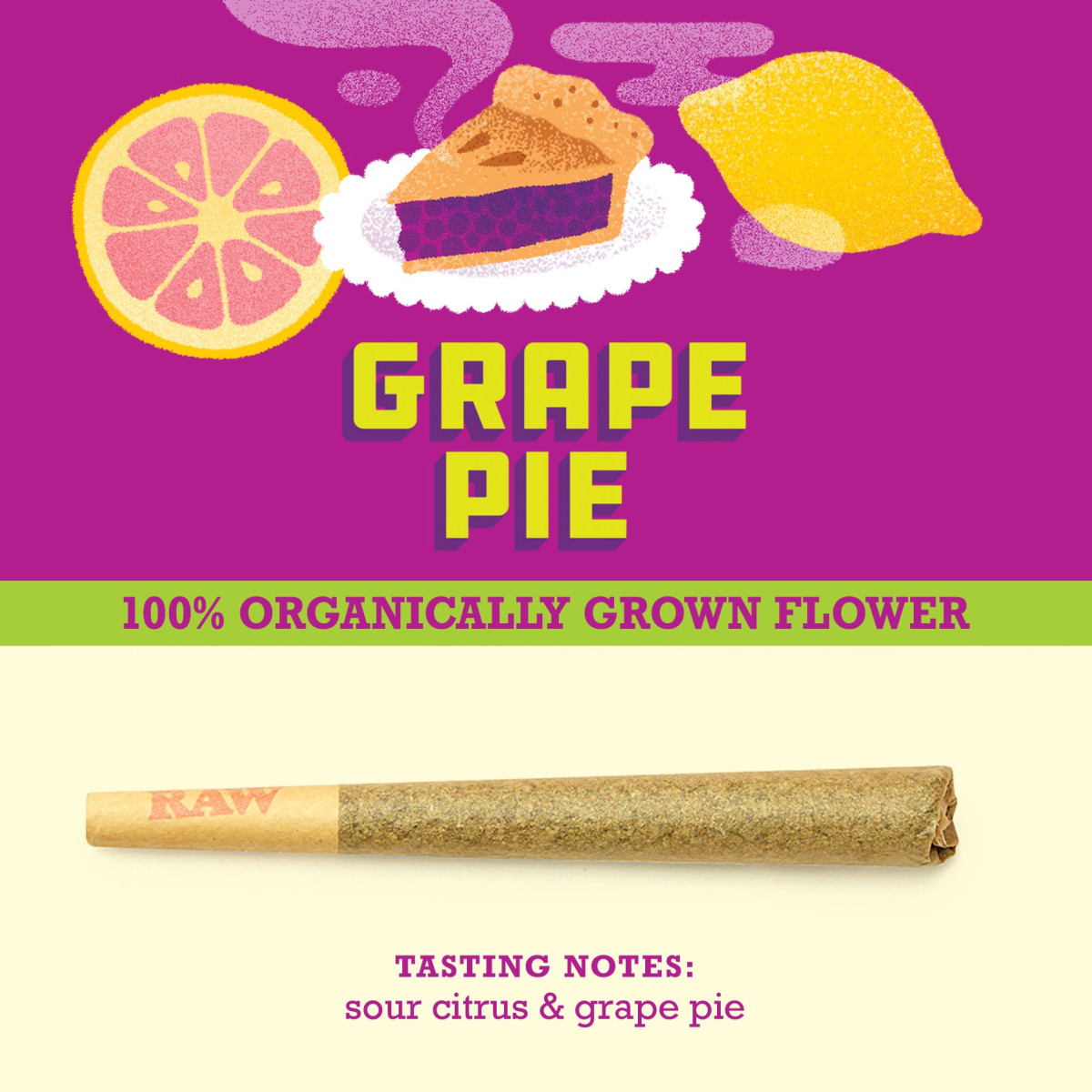 Photograph of product: Grape Pie Prerolls 2pk