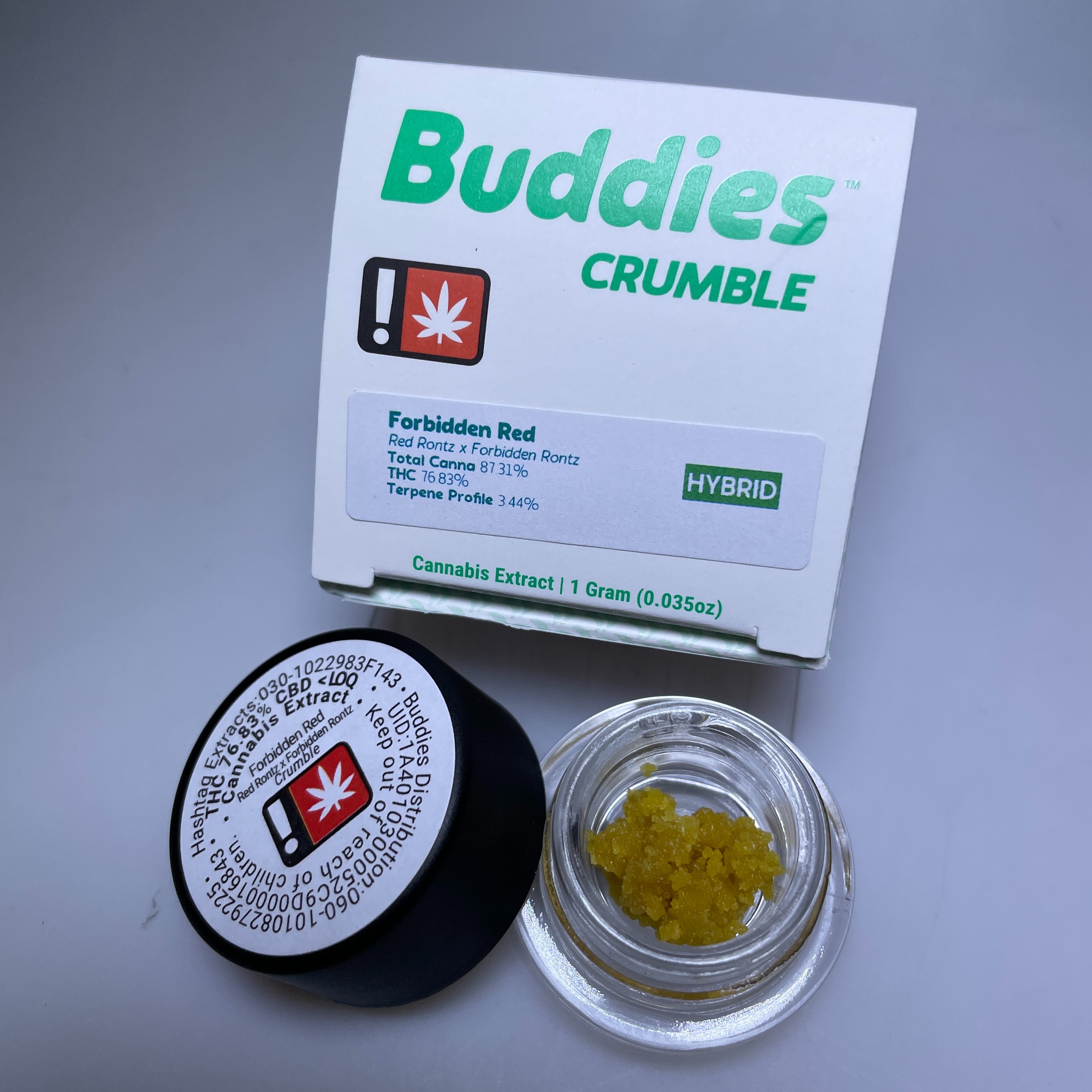 Photograph of product: Forbidden Red Crumble