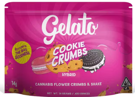 Photograph of product: RASPBERRY GELATO 14G BAG CRUMBS - 14 G