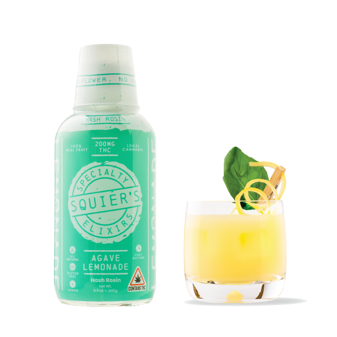 Photograph of product: RTD Squiers Agave Lemonade 200 MG