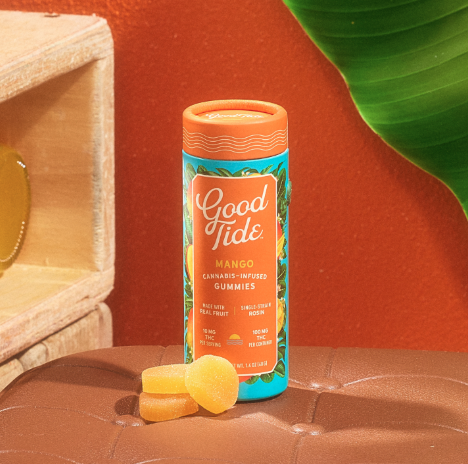 Photograph of product: Mango | Indica Gummies | 100mg | 10ct