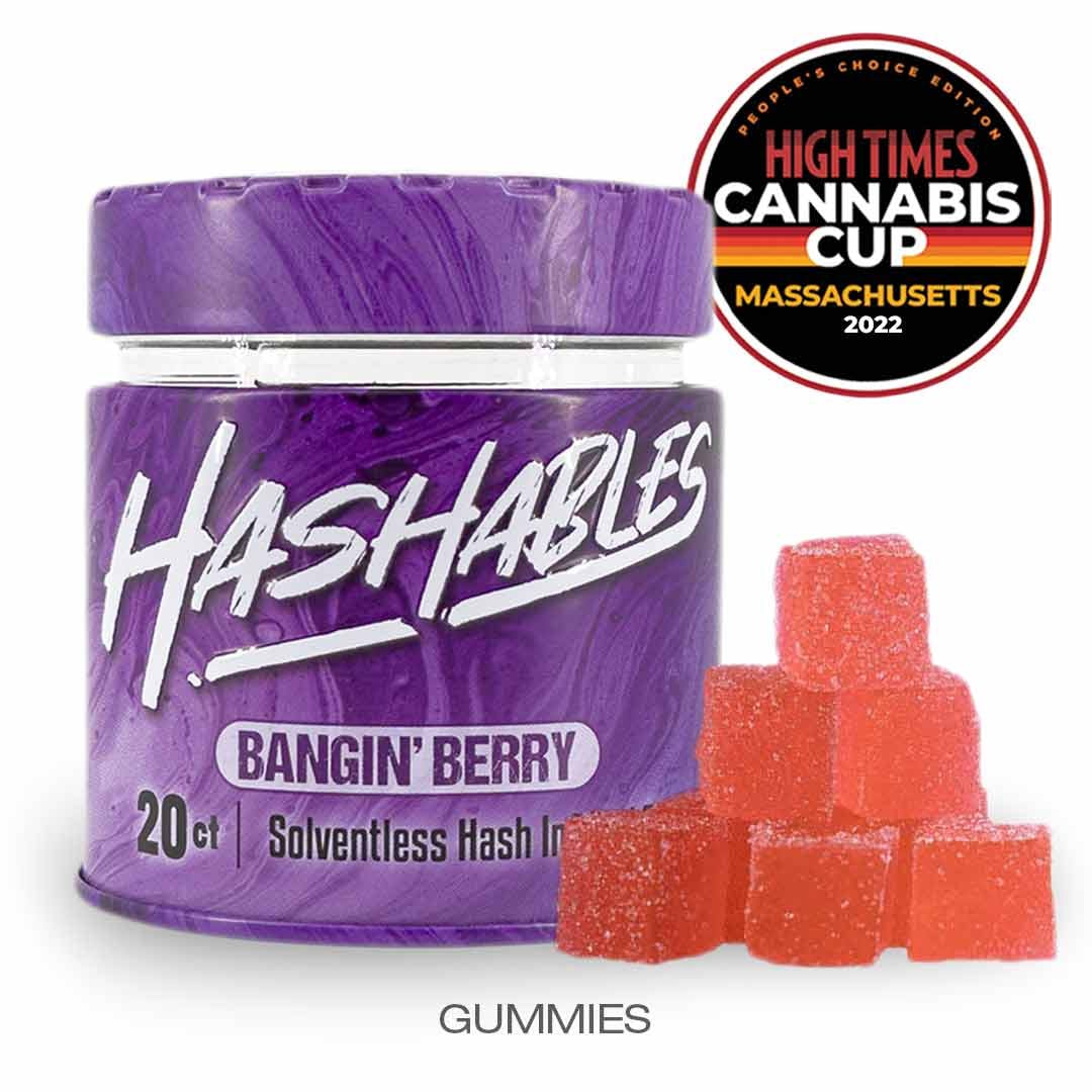 Photograph of product: au chocolatables I Bangin Berry 20pk 5mg Gummies