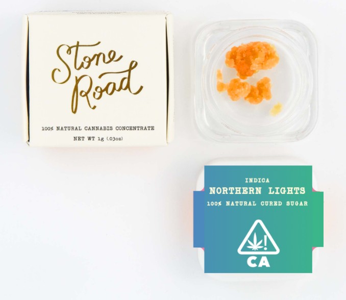 Photograph of product: STONE ROAD NORTHERN LIGHTS SUGAR Oui'd 1G