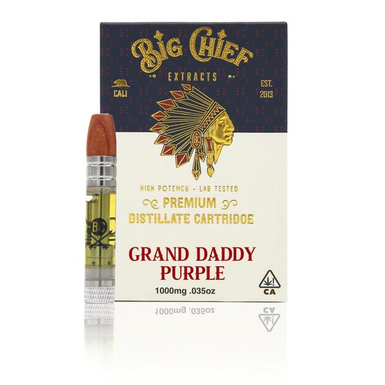 Photograph of product: TH-oui Cartridge - GrandDaddyPurple - 