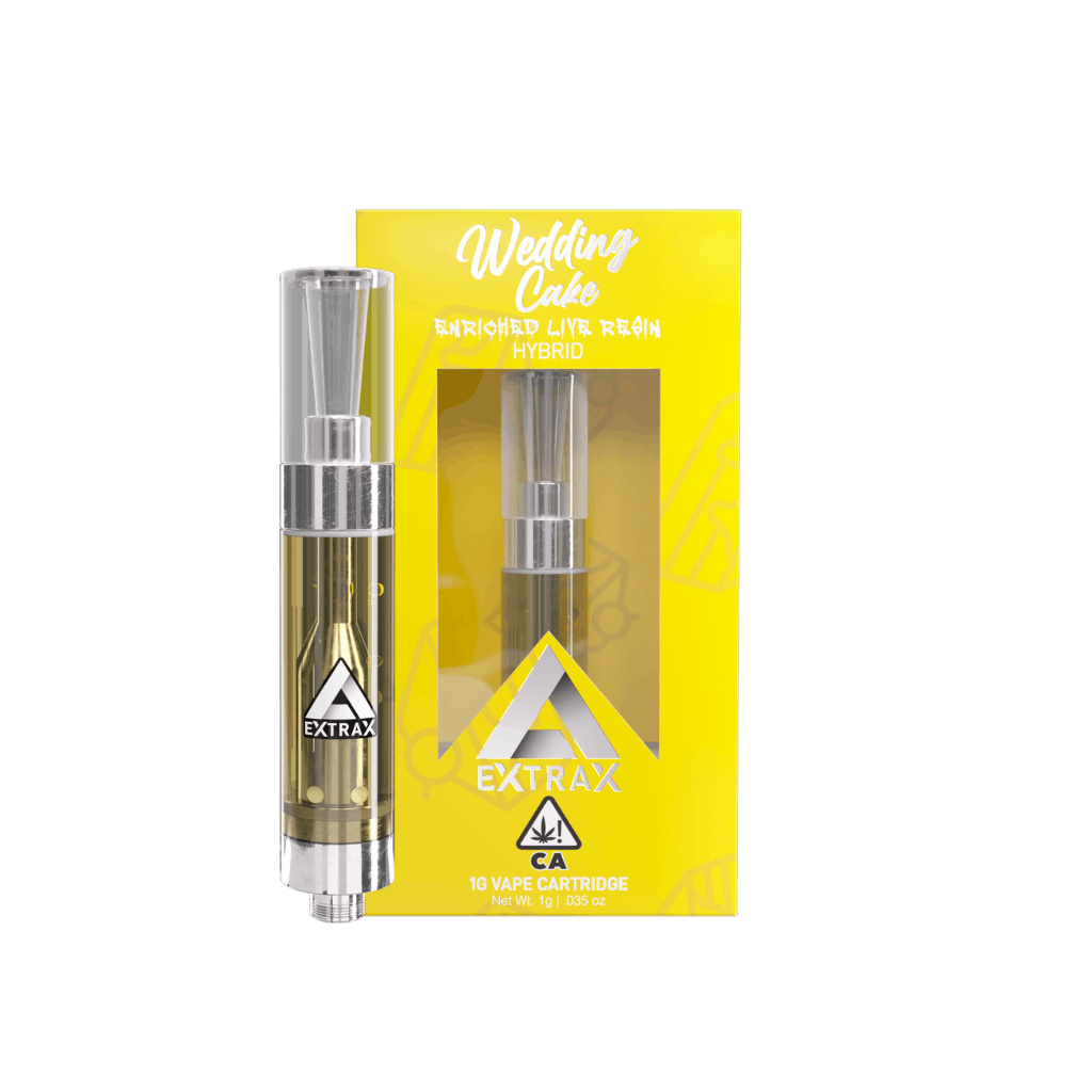 Photograph of product: 1g Wedding Cake Cartridge - Hybrid | Extrax