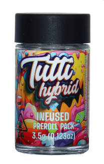 Photograph of product: Tutti Infused Preroll 7pk 3.5g - White Widow (H)