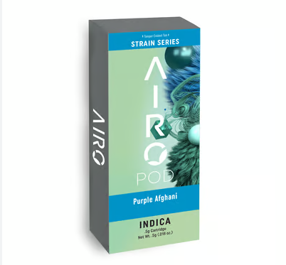 Photograph of product: Purple Afghani Cartridge | 1g