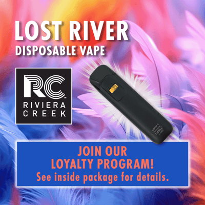 Photograph of product: Riviera Creek - Disposable - Lost River (H) - 0.25g
