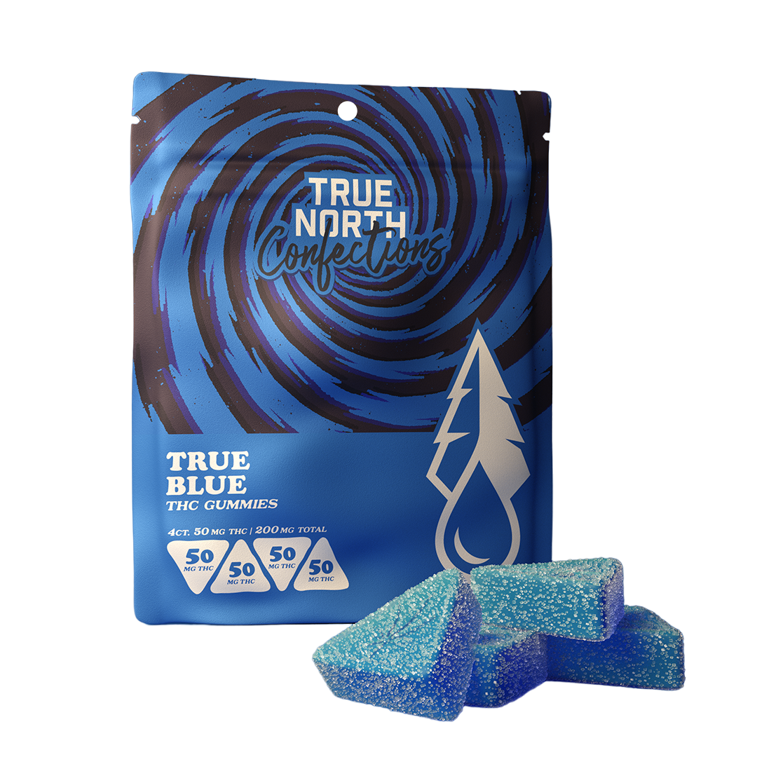 Photograph of product: True North True Blue Gummies | 200mg