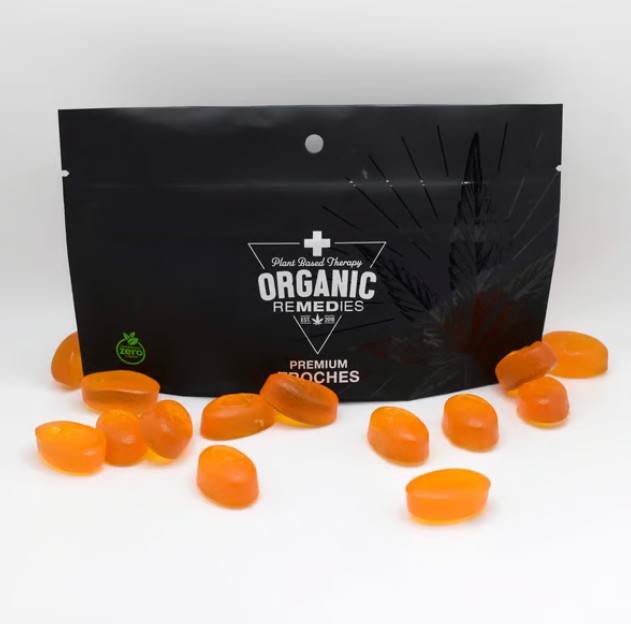 Photograph of product: Mango Peach Troches | 100mg/15pk (1500mg)