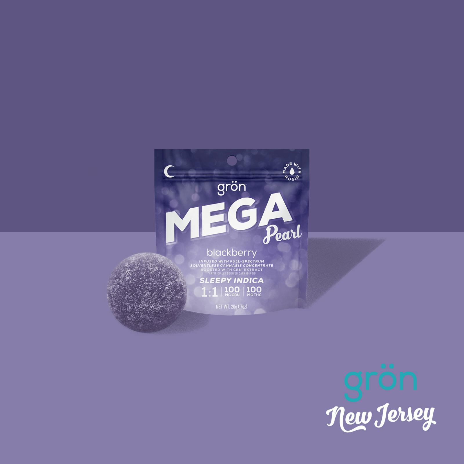 Photograph of product: Blackberry 1:1 | Mega Pearl | 1pk