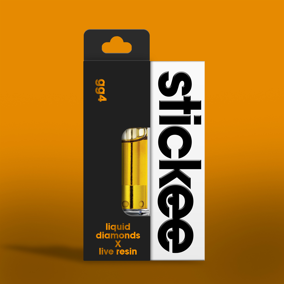 Photograph of product: Stickee - 1g Live Resin x Liquid Diamond Cart - GG4