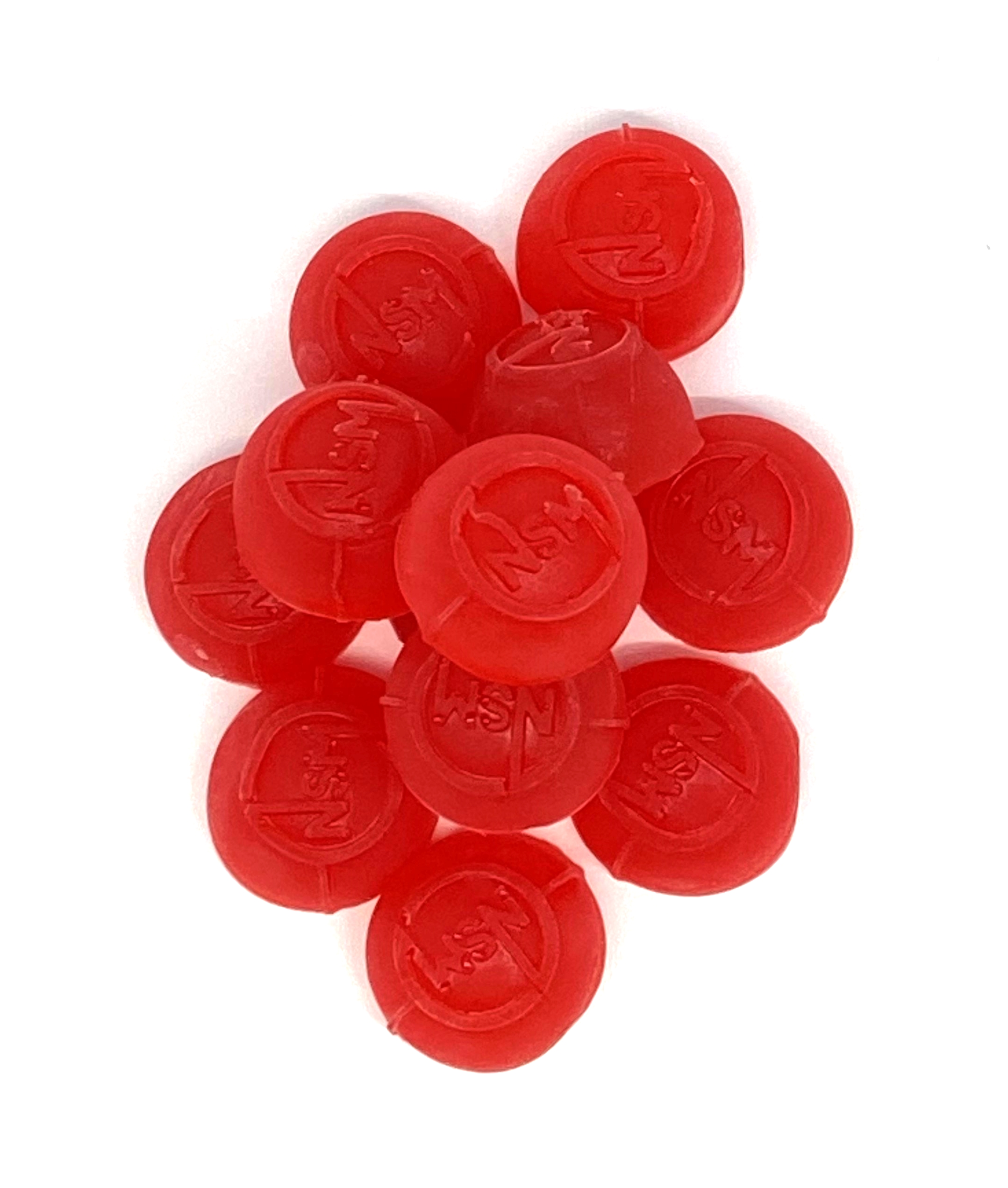 Photograph of product: 20mg Bites: Strawberry Cheesecake (12 Pack) - NSM