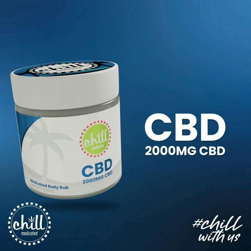Photograph of product: Chill Medicated 2000mg CBD Topical