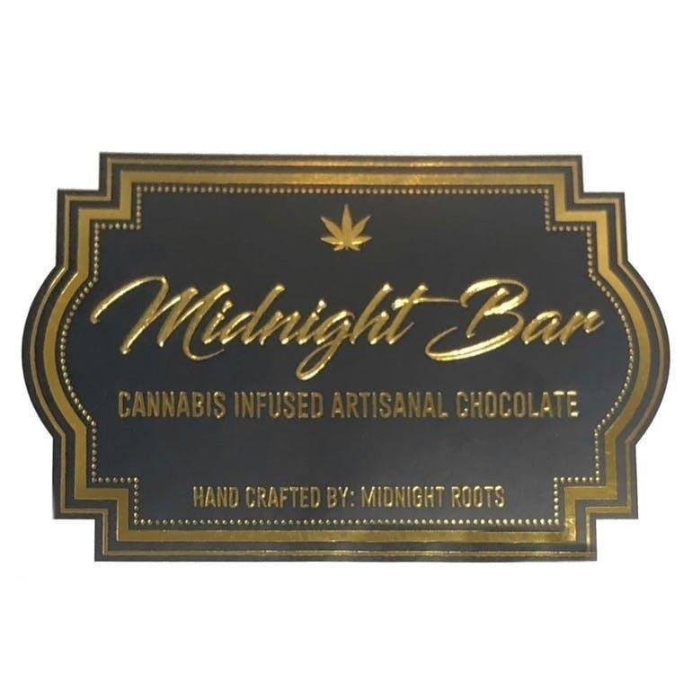 Photograph of product: Midnight Roots 200mg Bar | Jivin Java Milk Chocolate