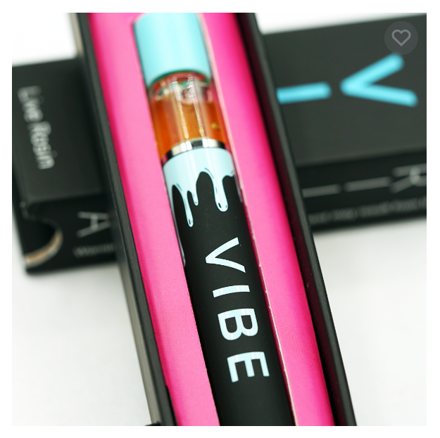 Photograph of product: VIBE 0.5G BLUE BLOCKERS LIVE ROSIN DISPOSABLE CARTRIDGE