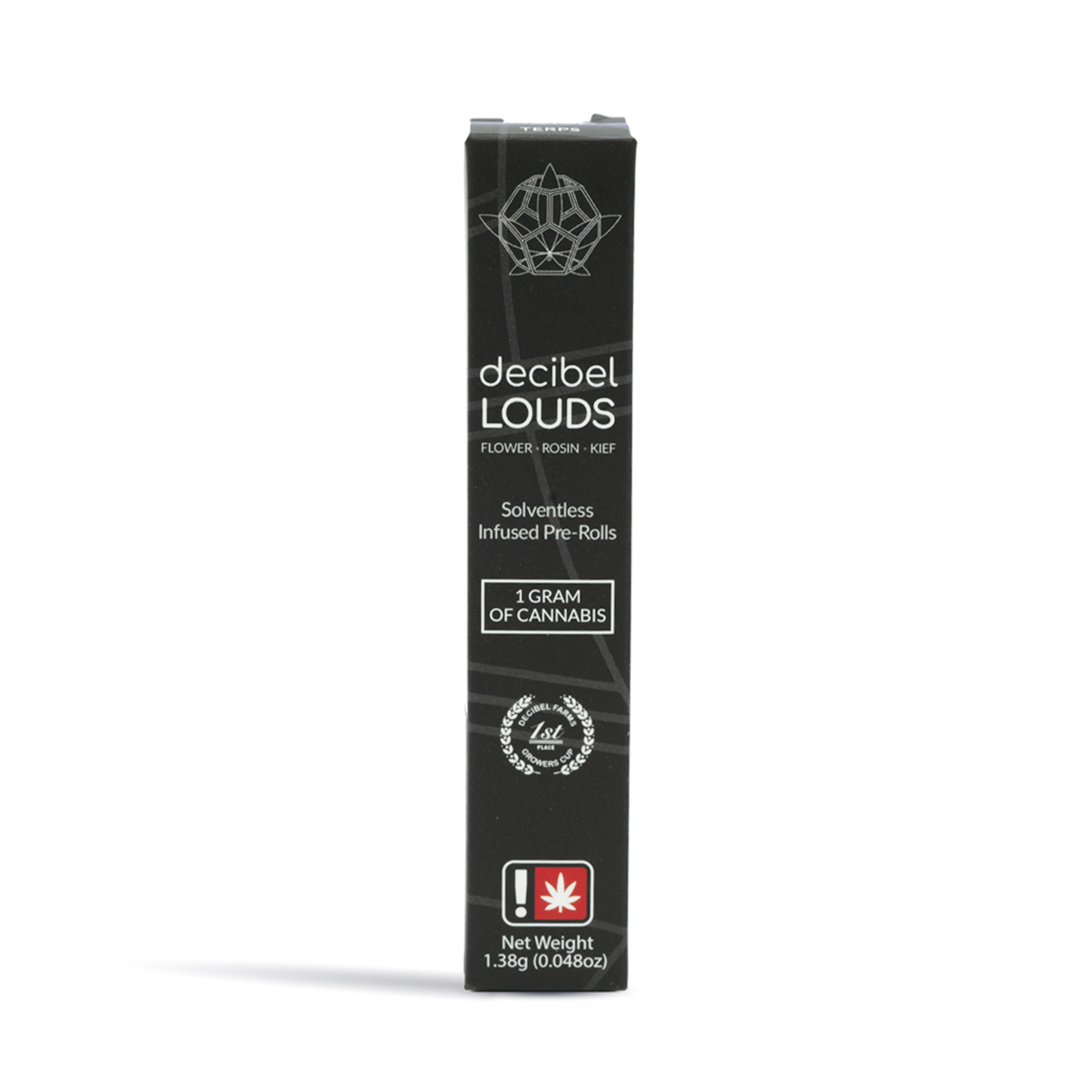Photograph of product: LOUDS: Raspberry Parfait Infused Pre-Roll | 1.20g