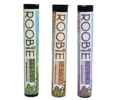 Photograph of product: RVRS - Roobie - Rosin Infused Joint - Super Boof//Dosi Punch - 1.5g