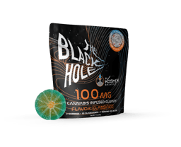 Photograph of product: Tropical Punch Black Hole | Gummy | 100mg | 20pk
