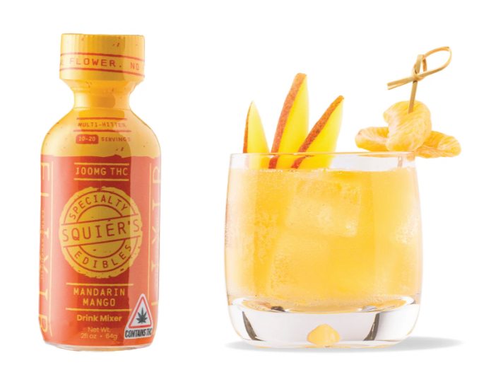 Photograph of product: Squiers Mandarin Mango 100mg 1 Hitter*