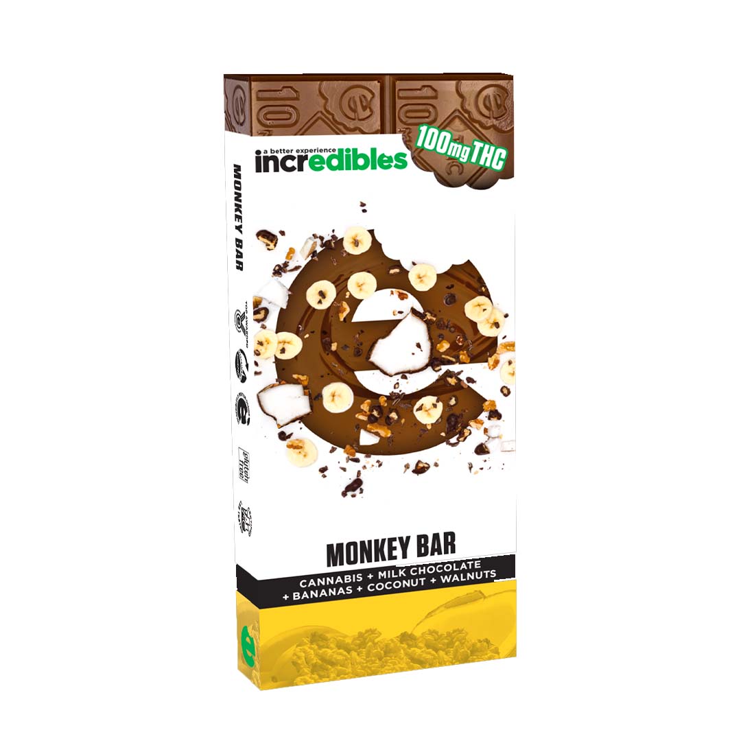 Photograph of product: Monkey Bar - 100mg - Incredibles