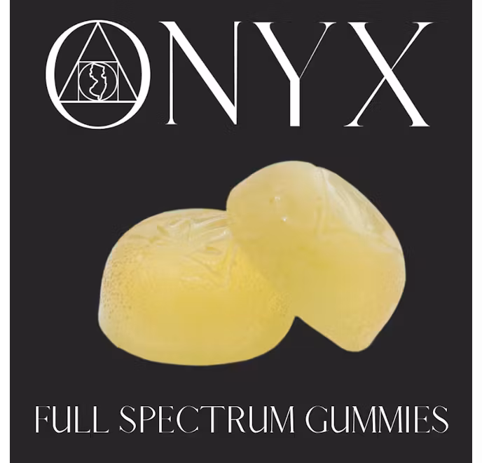Photograph of product: Onyx Tropical Gush (H) Solventless Gummies 10mg 10pk
