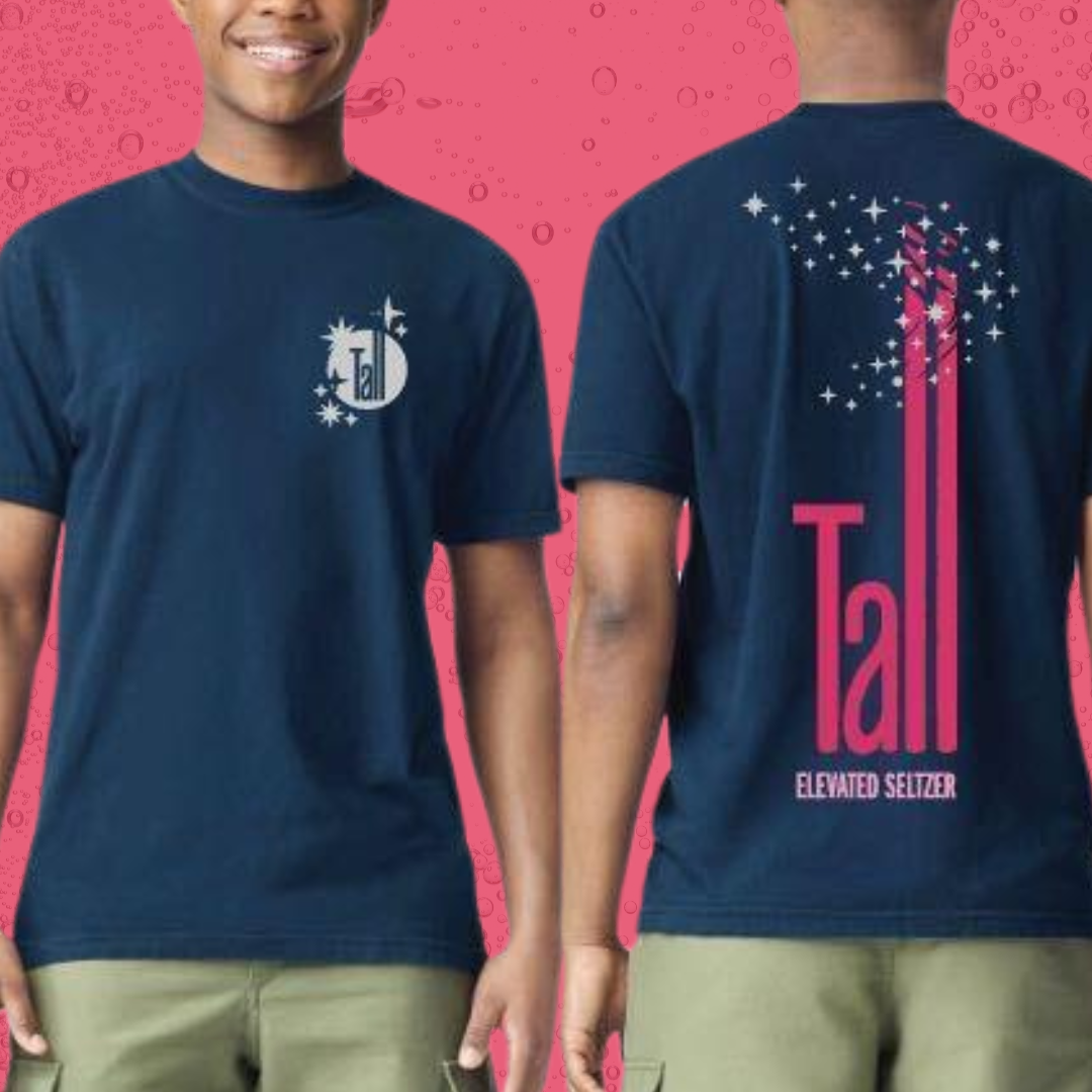 Photograph of product: Tall T-Shirt - Blue (XL)