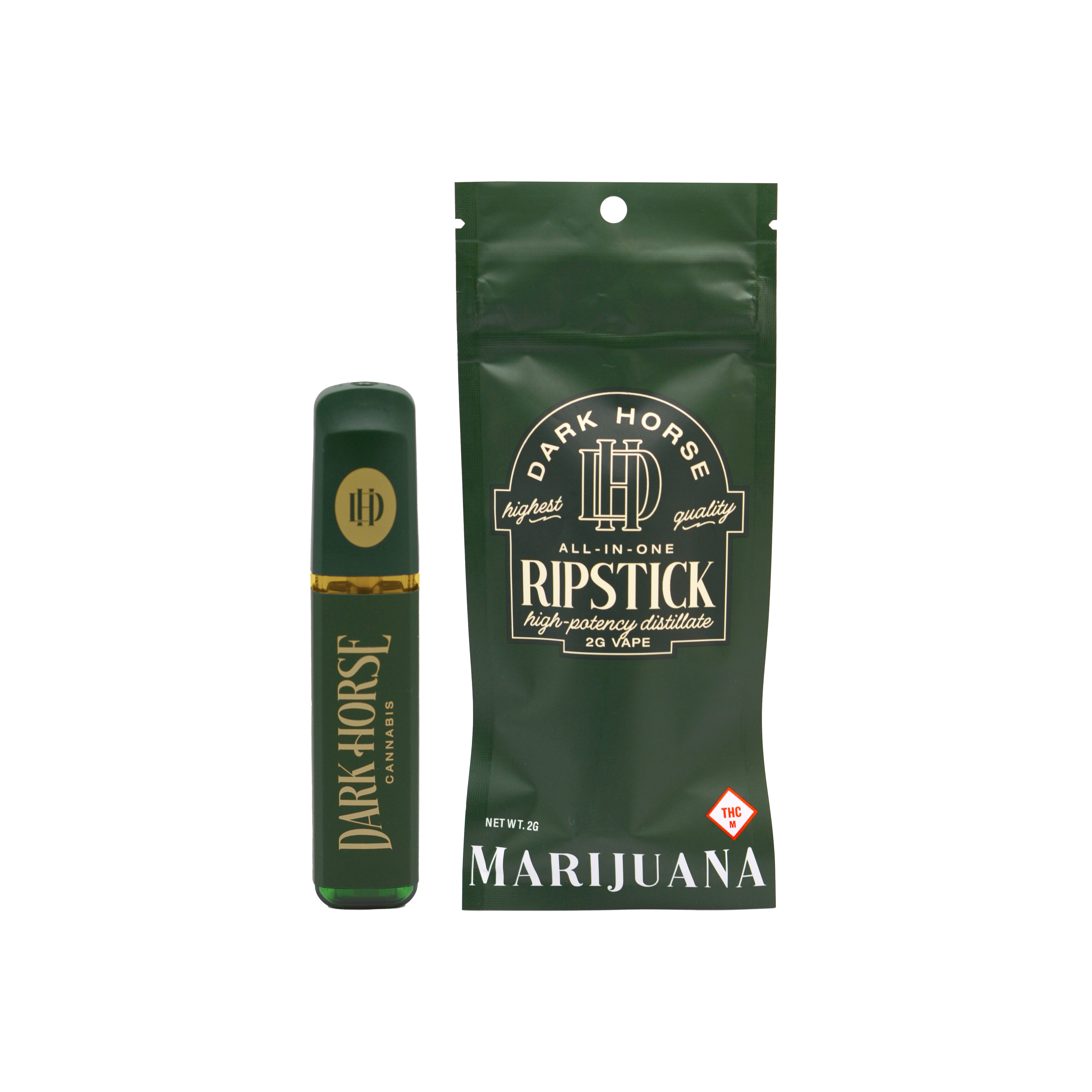 Photograph of product: Dark Horse Ripstick Northern Lights Disposable Vape | 2g
