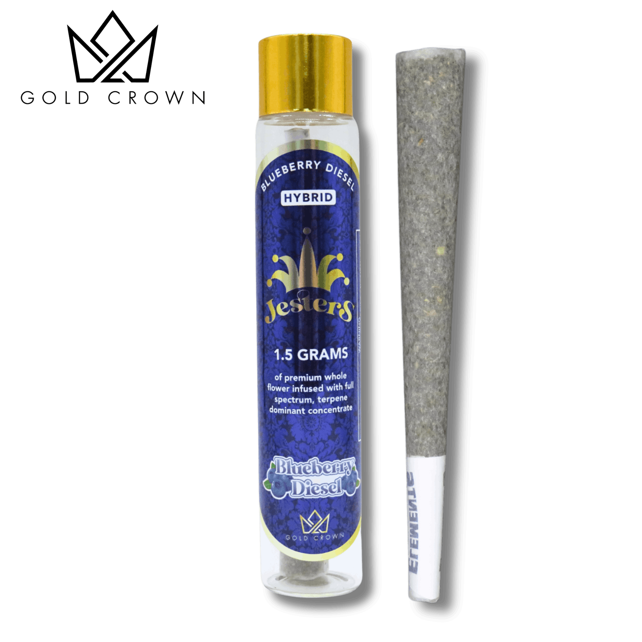 Photograph of product: Blueberry Diesel | Infused