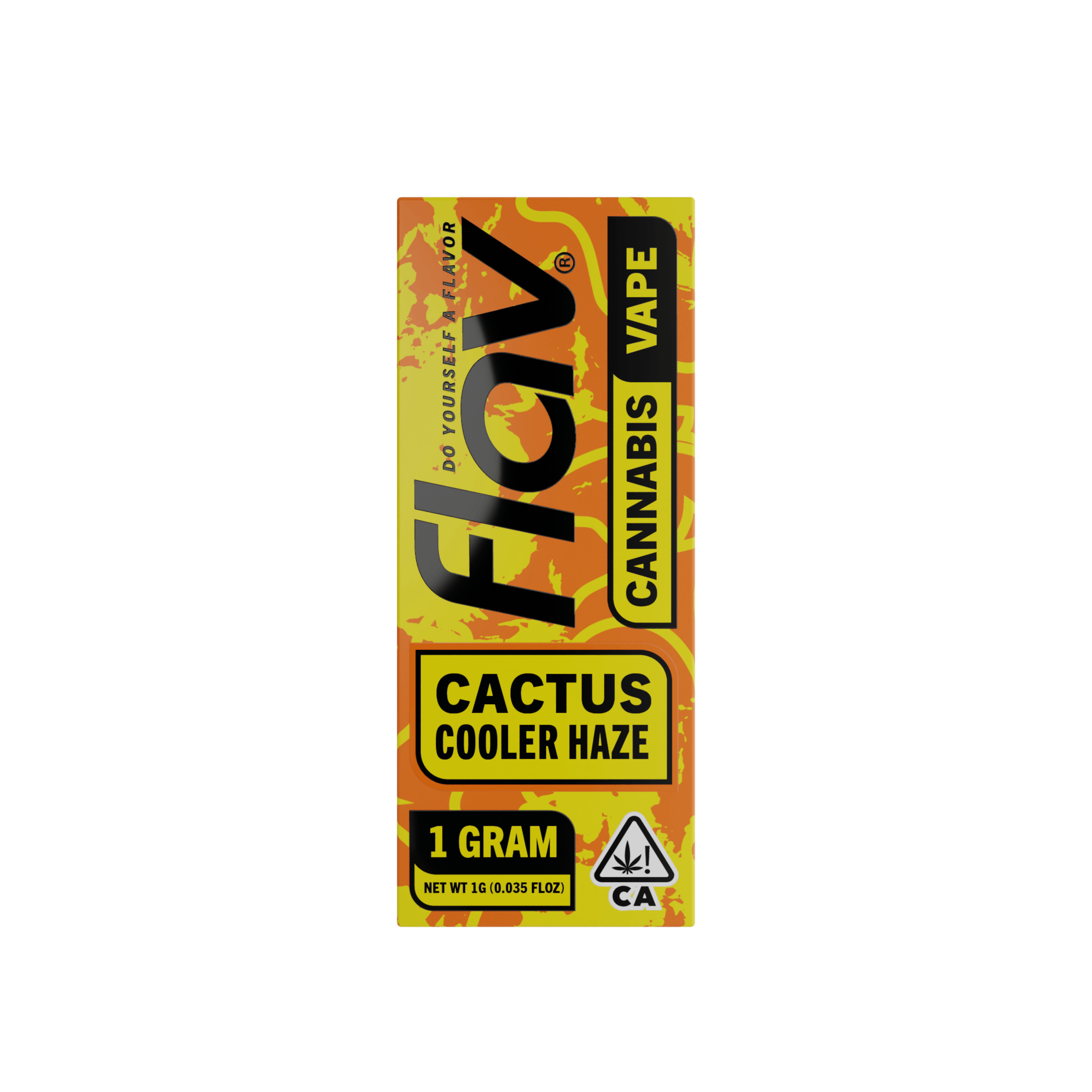 Photograph of product: FLAV Distillate Disposable 1G | Cactus Cooler Haze