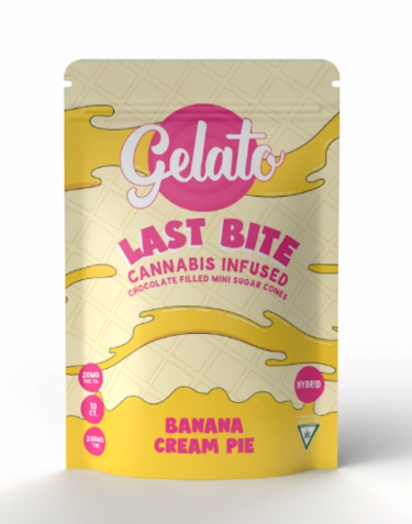 Photograph of product: Gelato 200mg Last Bites - Banana Cream Pie
