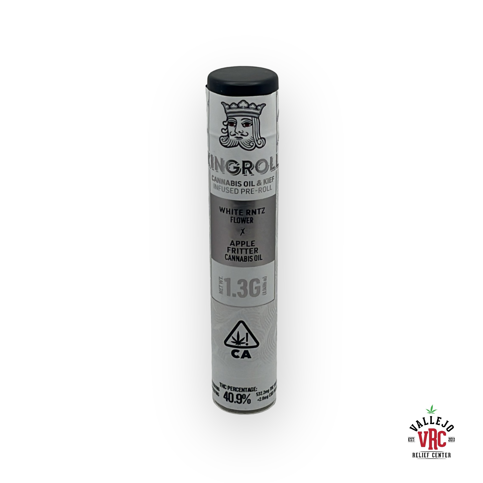 Photograph of product: WHITE RNTZ X APPLE FRITTER 1.3G