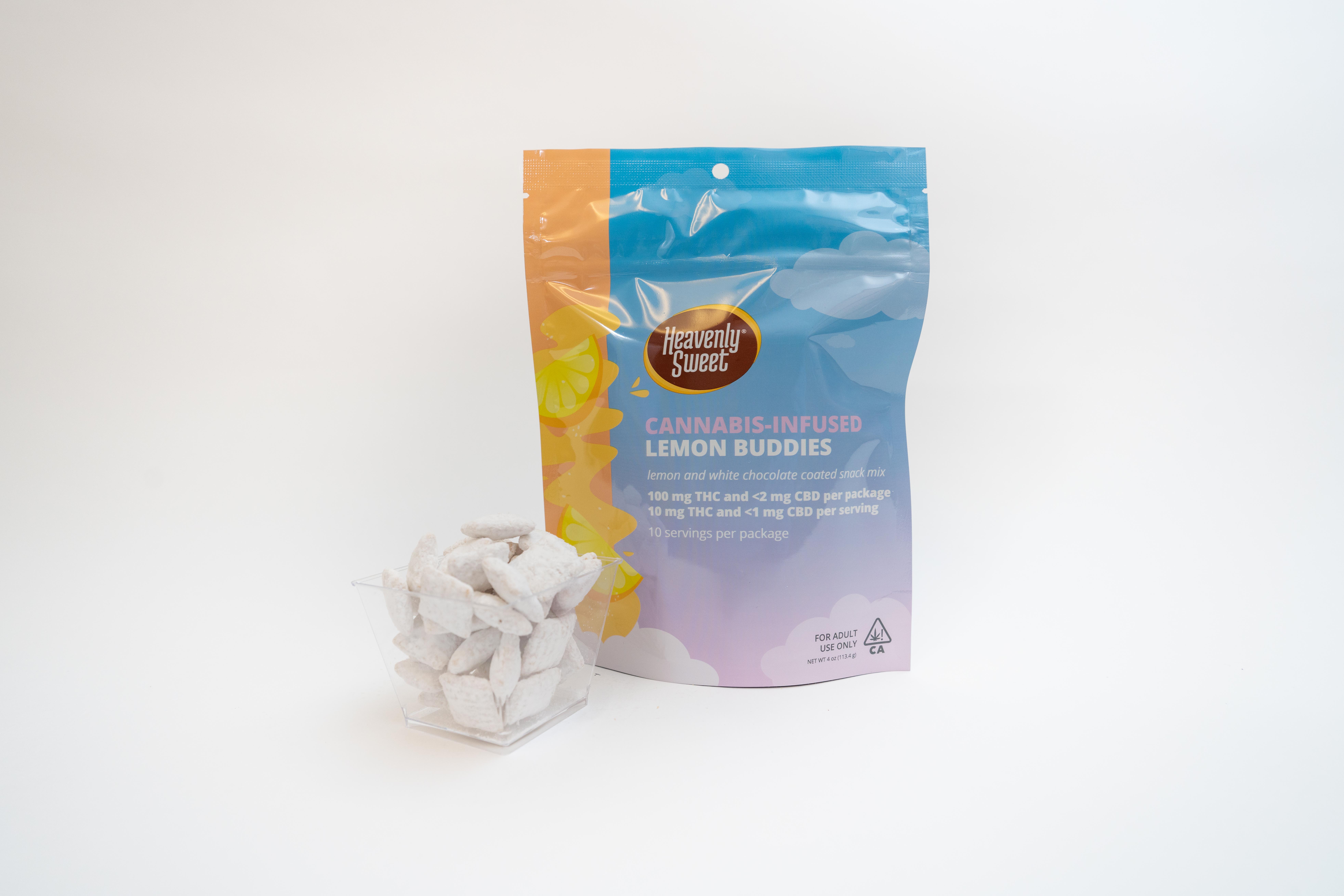 Photograph of product: Lemon Buddies - 100mg